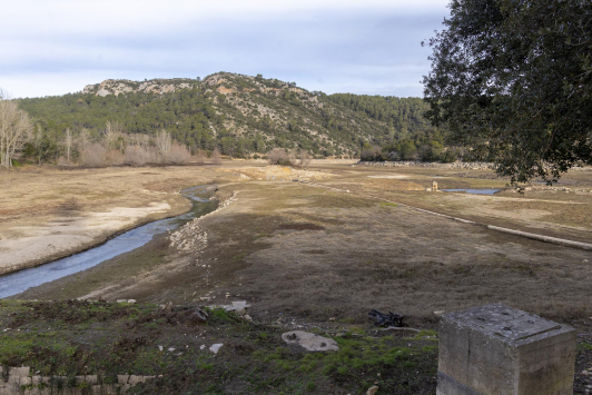 Barrage de Carcès - Opération de vidange