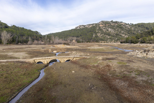 Barrage de Carcès - Opération de vidange