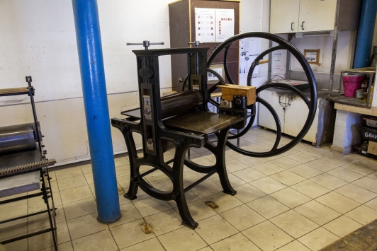 Presse taille douce Ledeuil restaurée - ESAD TPM