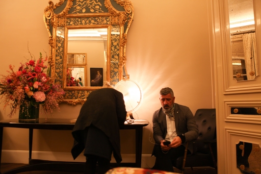 19h - Jean Pierre Blanc, directeur de la villa Noailles, annonçant leur sélection aux 30 candidats séléctionnés