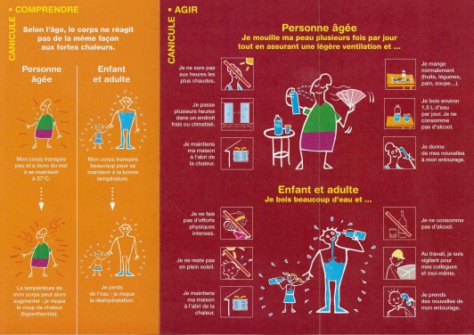 Flyer fortes chaleurs