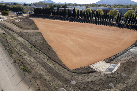 Travaux bassin stade- avril 2023