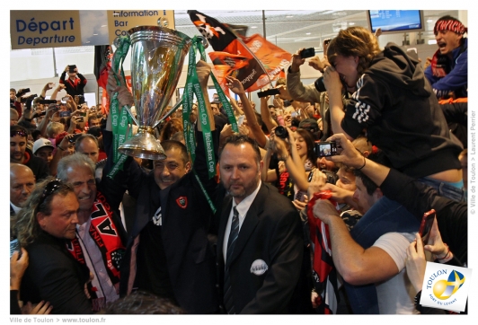 Hcup - arrivée à l'aéroport