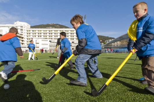 Inauguration du Stade Léo Lagrange