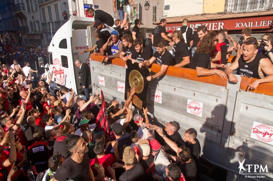 Parade du RCT - Avenue de la République