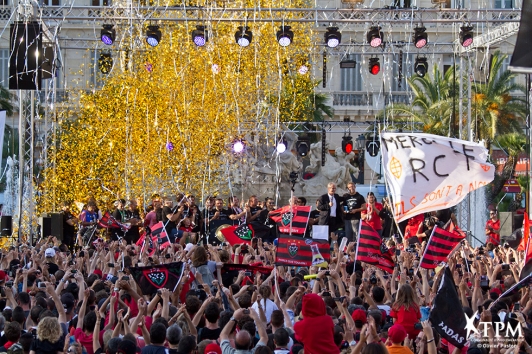 Parade du RCT - Place de la Liberté