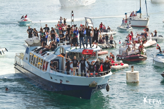 Parade du RCT - Arrivée des joueurs