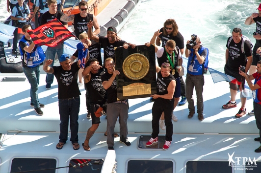 Parade du RCT - Arrivée des joueurs