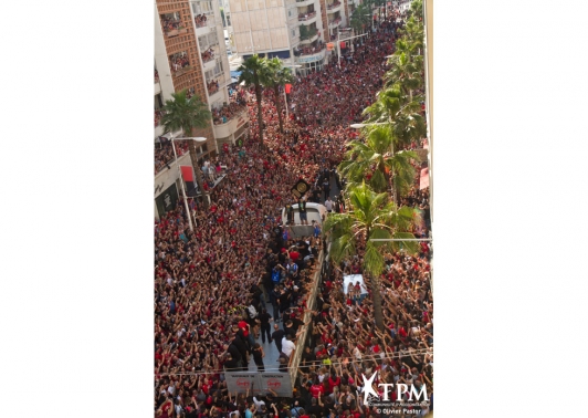 Parade du RCT - Avenue de la République