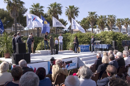 Sailing World Cup Hyères - Remise des prix
