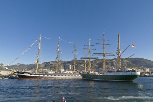 Manoeuvre de l'Alexander Von Humboldt II