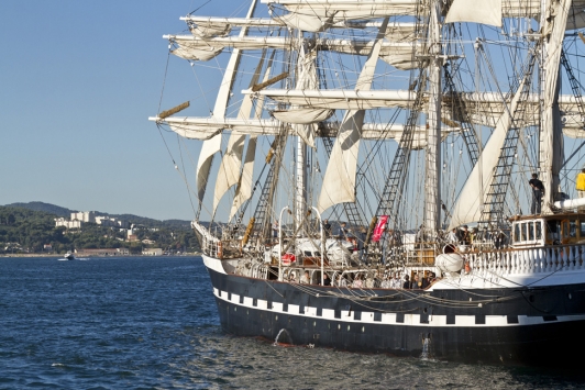 Le Belem à Toulon en 2008