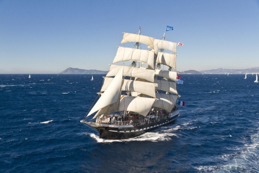 Le Belem à Toulon en 2008