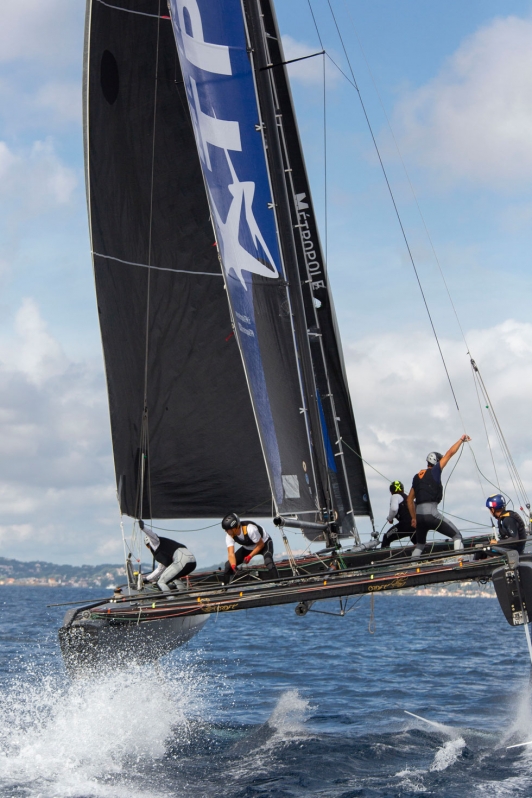 Entrainement du TPM Sailing Team dans la rade à J-2