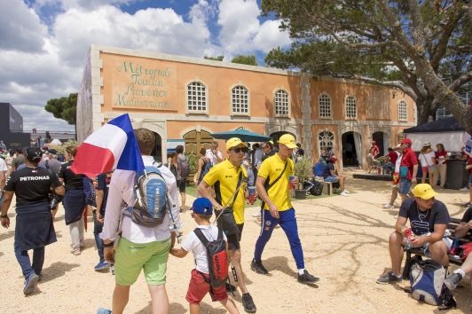 L'espace du territoire TPM sur le village Sud Provence-Alpes-Côte d'Azur