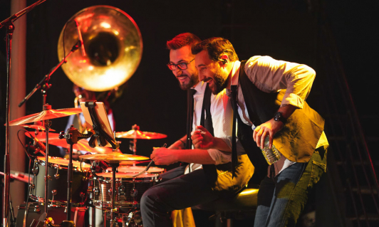 Guinguette hot club ©cfran6ters on stage