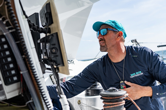 Mickael Megui et Ludovic Méchin - Centrakor CLASS 40 