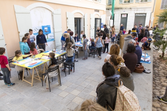 Atelier de peinture, centre ville de Toulon