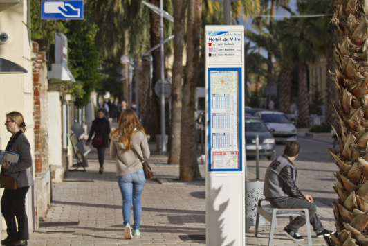 Piéton Centre-ville d'Hyères