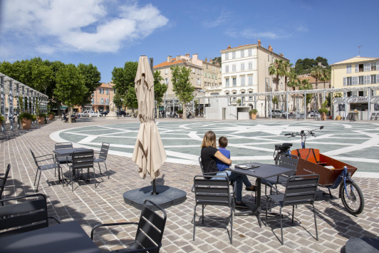 Centre-ville de Hyères