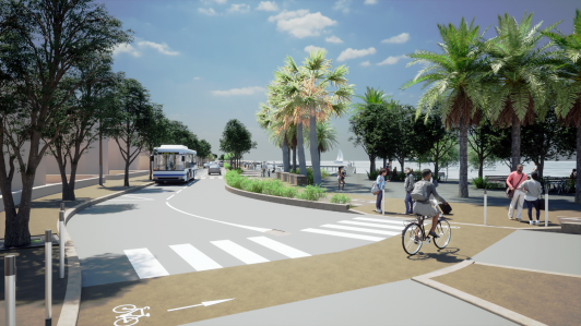 Projet rénovation Corniche Tamaris ©Agence GUILLERMIN - ATU
