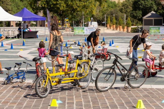 Semaine Européenne de la Mobilité à Hyères le 27 septembre 2023 © O Pastor TPM