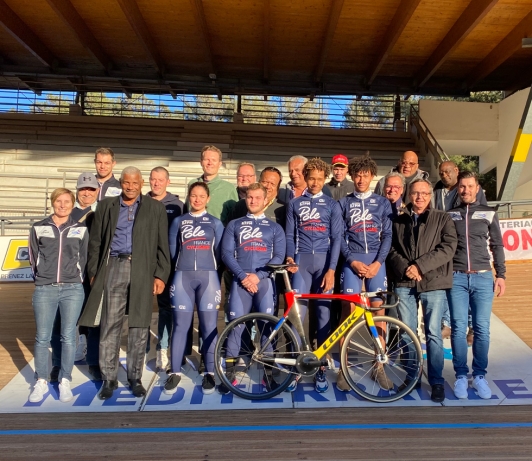 Visite Vélodrome TPM - Présidents Ligues régionales d’Outre-mer  