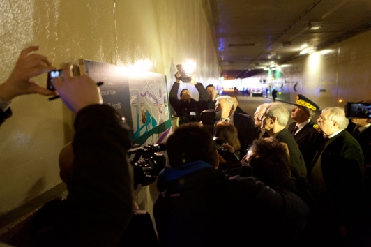 Inauguration du second tube le 27 février