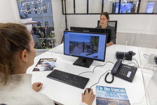 Le bureau des tournages