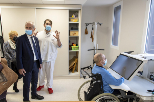 Visite du centre médical et de réadaptation des Monts toulonnais 