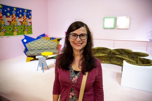 Marie-Ange Brayer, commissaire d'exposition de Futurissimo