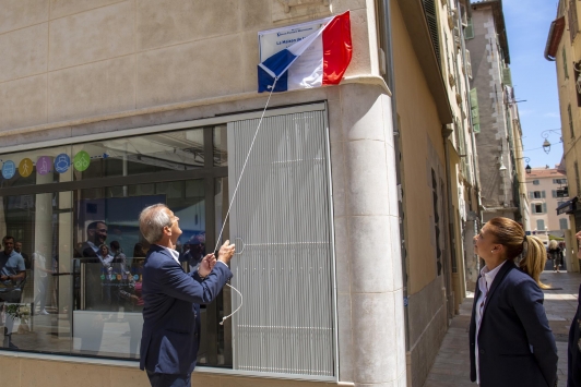 Inauguration de la Maison de la Mobilité TPM
