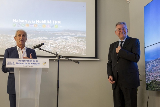 Inauguration de la Maison de la Mobilité TPM