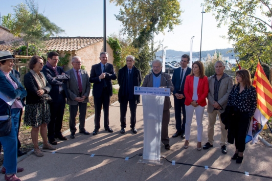 Inauguration du Parc Relais Tamaris