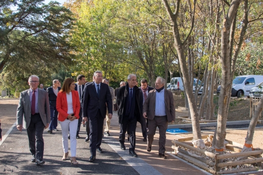 Inauguration du Parc Relais Tamaris