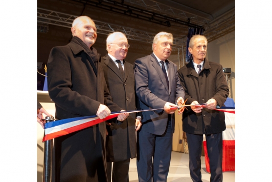 Inauguration du second tube le 27 février