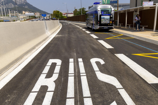 Nouvelles lignes de bus sur l'A57