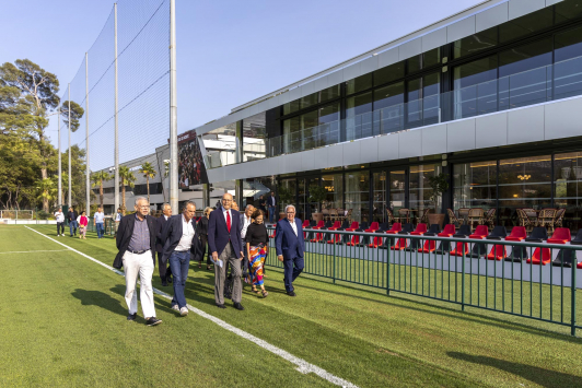 Inauguration du Club House du RCT