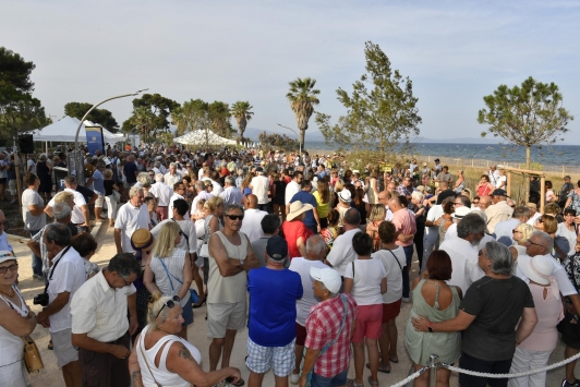 Inauguration promenade front de mer - Ville de Hyères