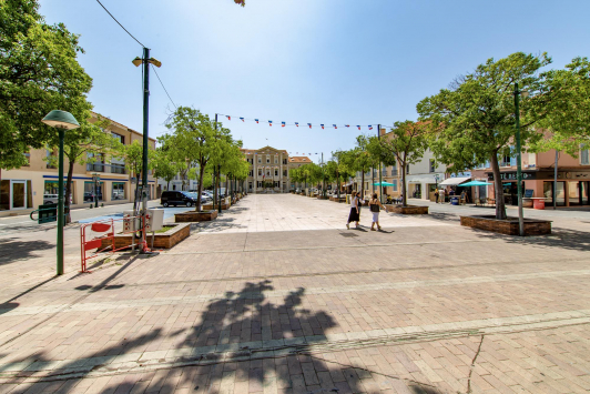 Le centre-ville de La Garde