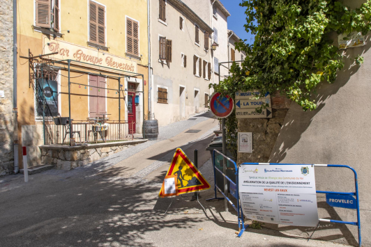 Enfouissements de réseaux - Centre village du Revest les Eaux