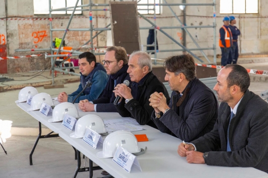 Conférence de presse Halles de Toulon