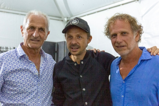 Hubert Falco, Martin Solveig et Charles Berling