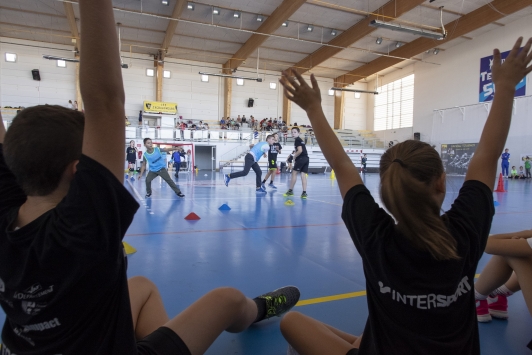 MIG TPM, journée Handball avec le TSCVHB