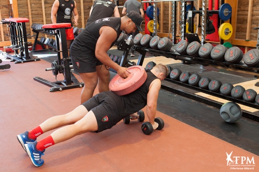 Séance de musculation