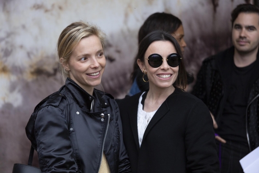 Charlotte Chesnais, présidente du jury accessoires et Elodie Bouchez, membre du jury