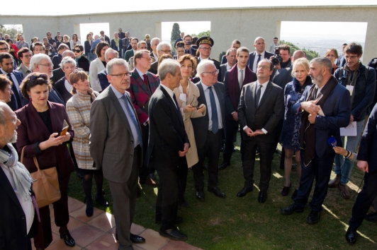 Visite de la villa Noailles