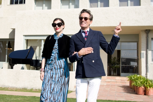 Amira Casar et Vicent  Darré, jury Design Parade Toulon