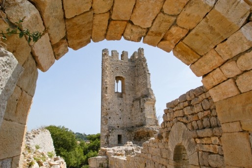 Le château féodal d'Ollioules