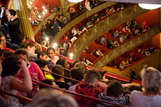 Actions de sensibilisation de l'Opéra de Toulon auprès de plus de 2500 élèves en mars 2017